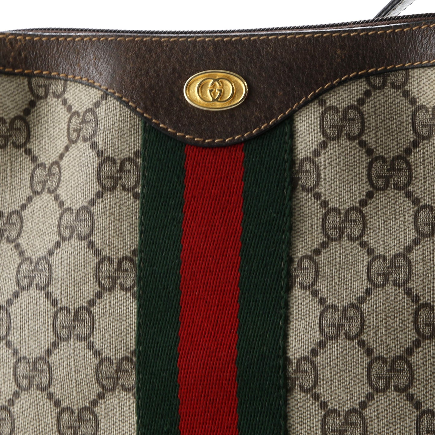 Ophidia Half Moon Hobo GG Coated Canvas Small