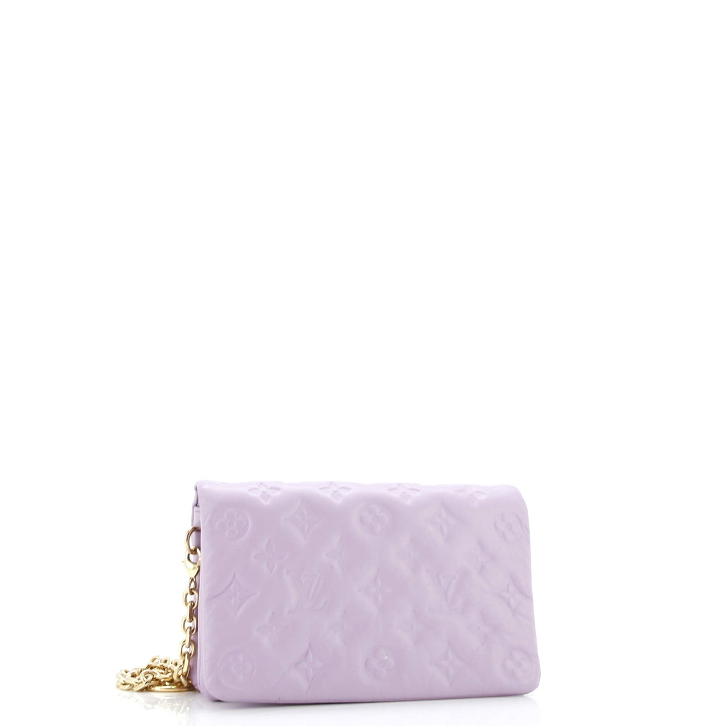 Coussin Pochette Monogram Embossed Lambskin