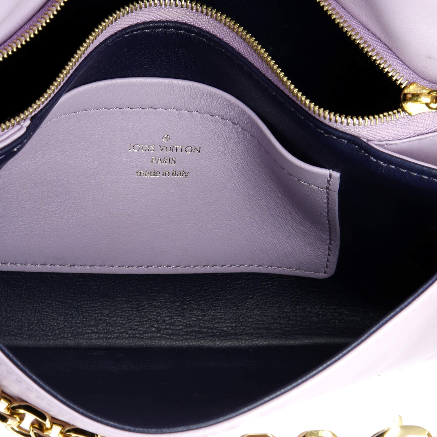 Coussin Pochette Monogram Embossed Lambskin