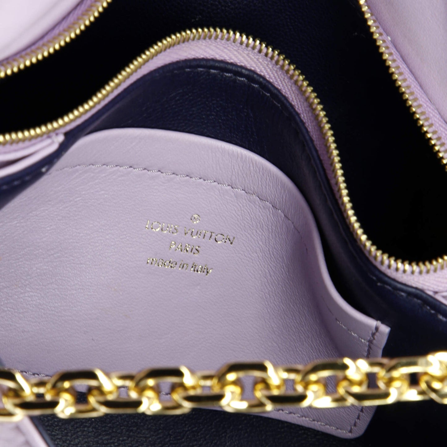 Coussin Pochette Monogram Embossed Lambskin