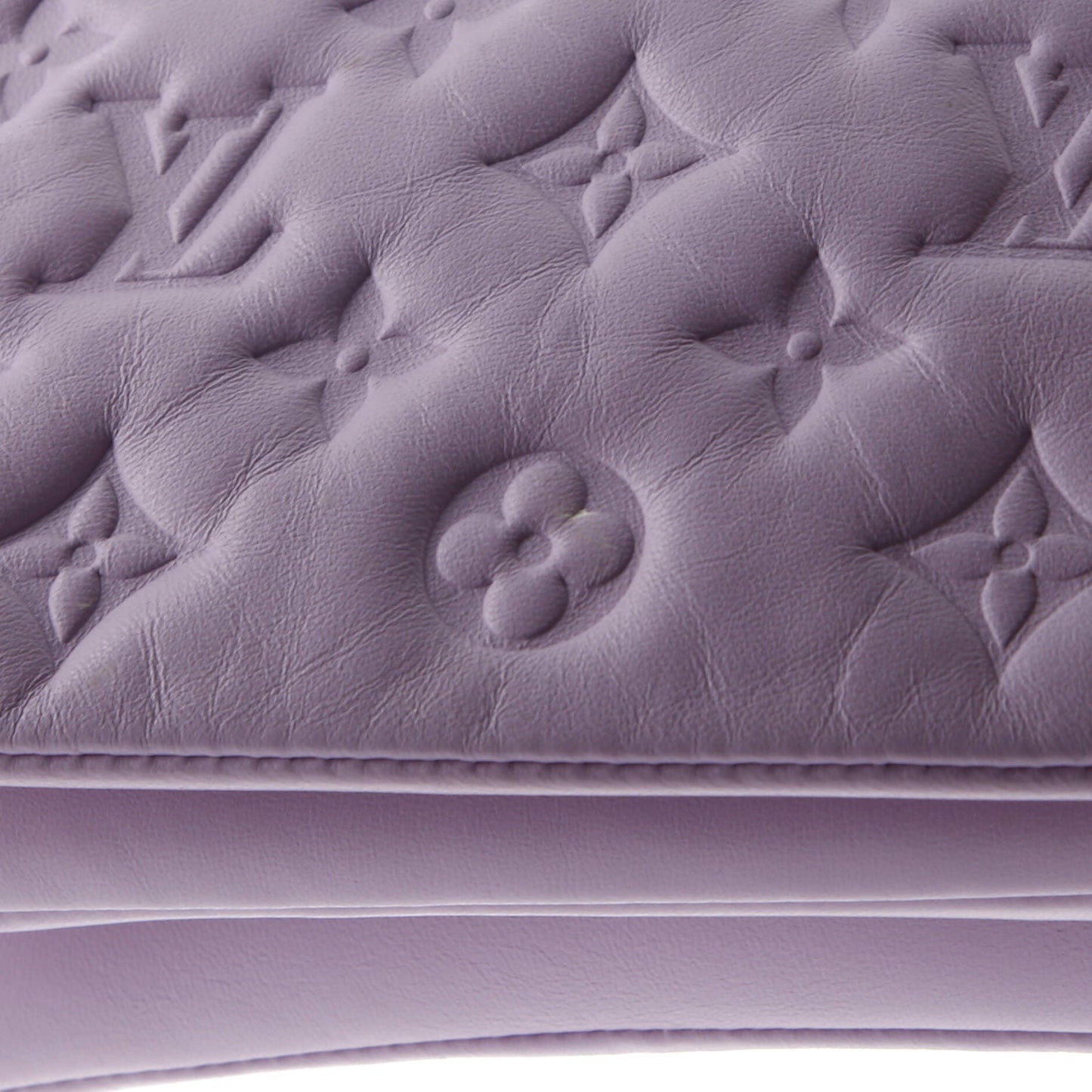 Coussin Pochette Monogram Embossed Lambskin