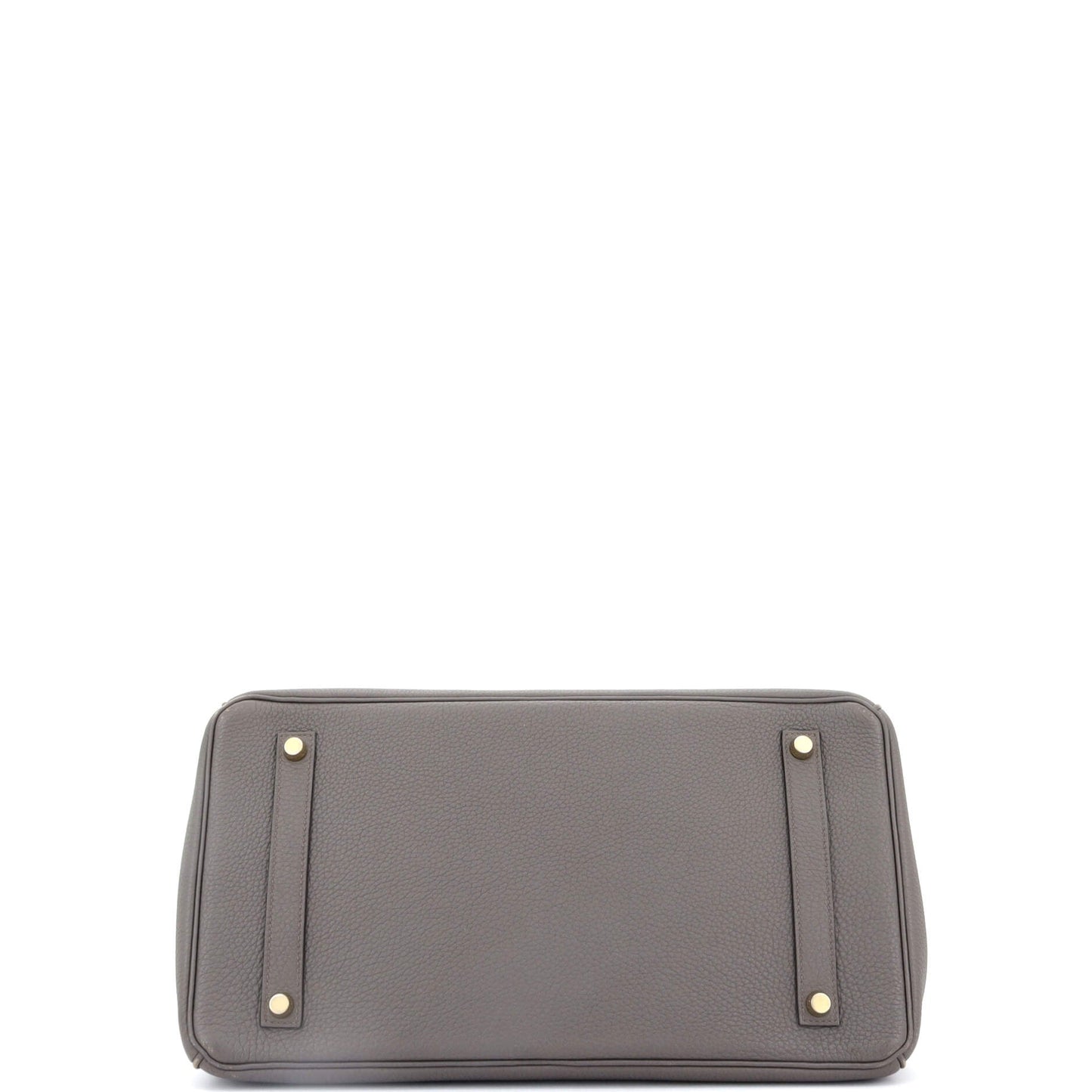 Birkin Handbag Grey Togo with Gold Hardware 35