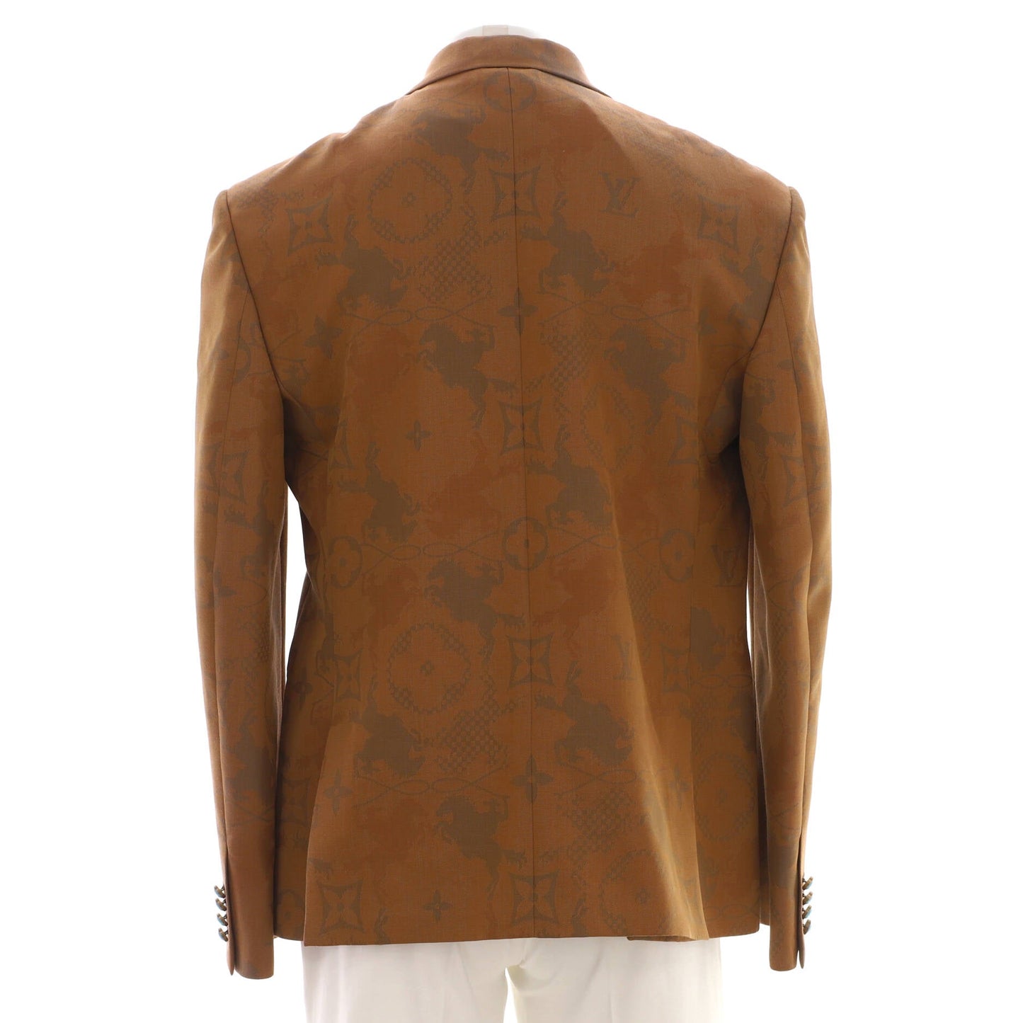 Geo Rodeo Double Breasted Jacket Wool Jacquard