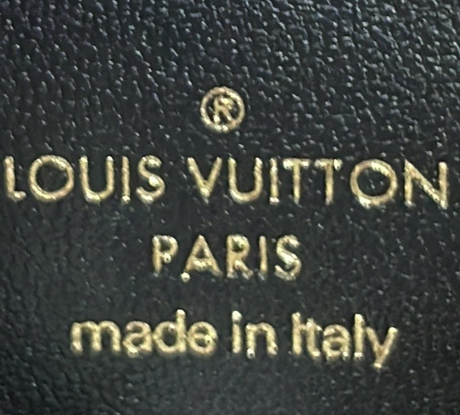 Coussin Pochette Monogram Embossed Lambskin