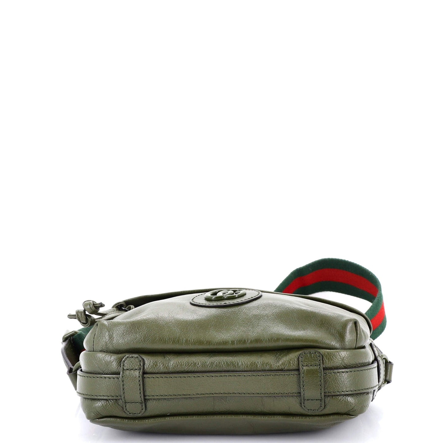 Tonal Double G Shoulder Bag Leather