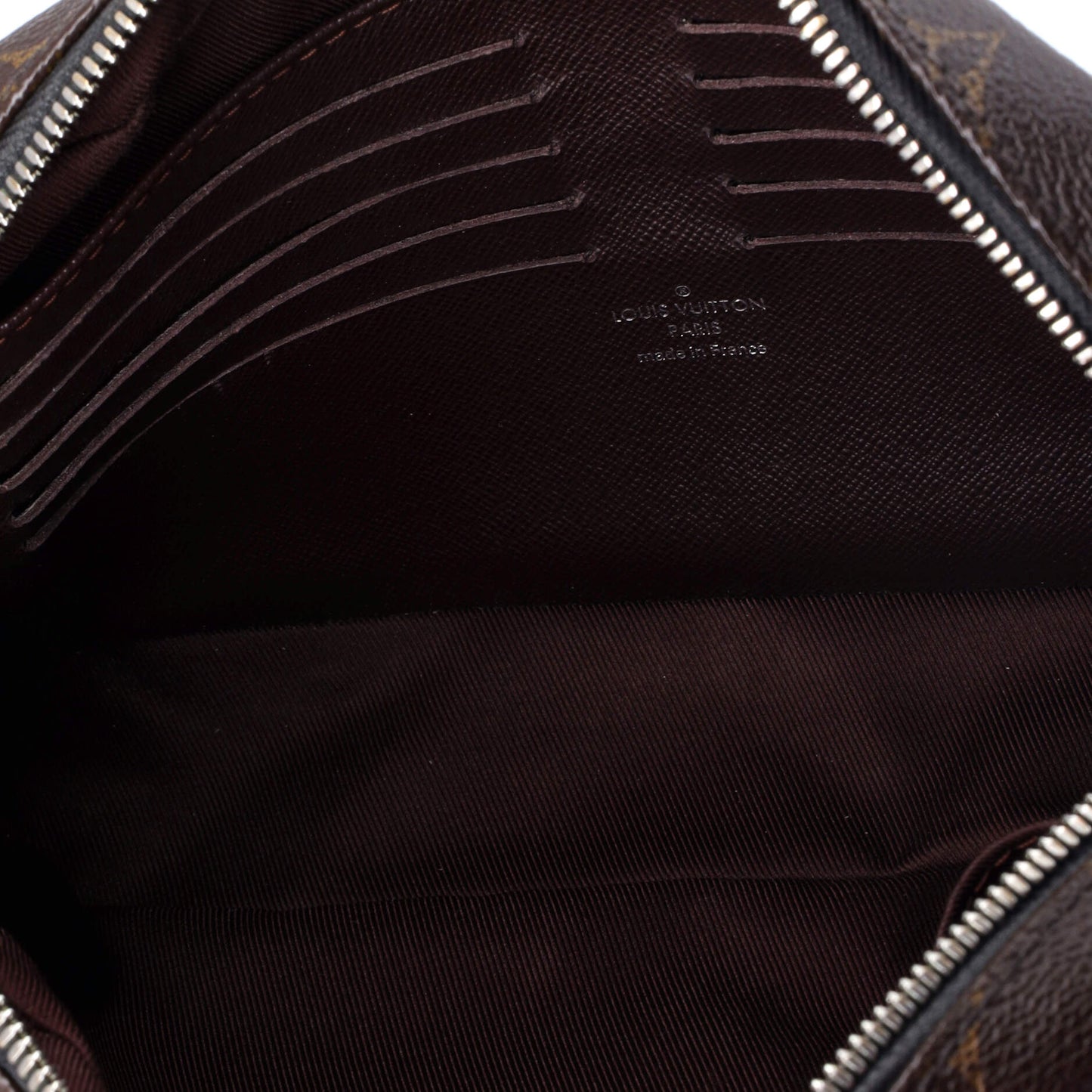 Kasai Clutch Macassar Monogram Canvas