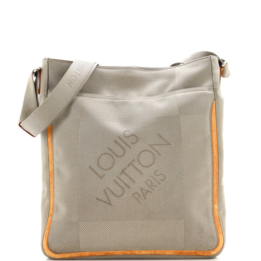 Compagnon Messenger Bag Damier Geant Canvas