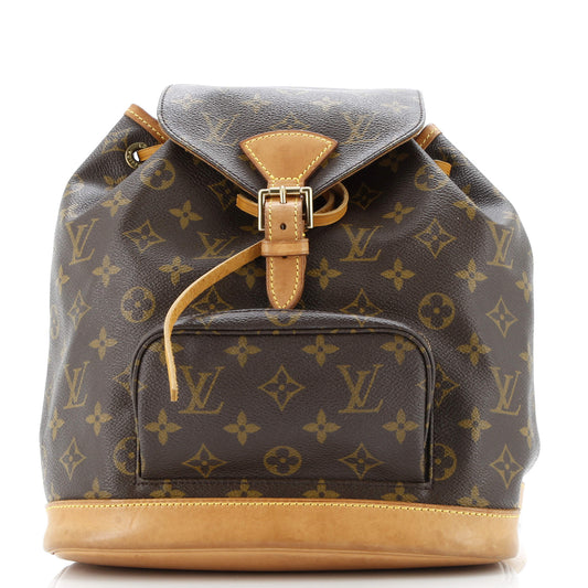 Vintage Montsouris Backpack Monogram Canvas MM