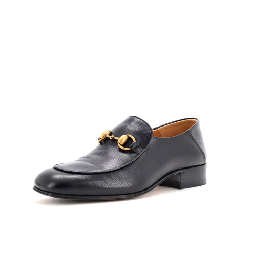 Women's Horsebit Mid-Heel Loafers Leather