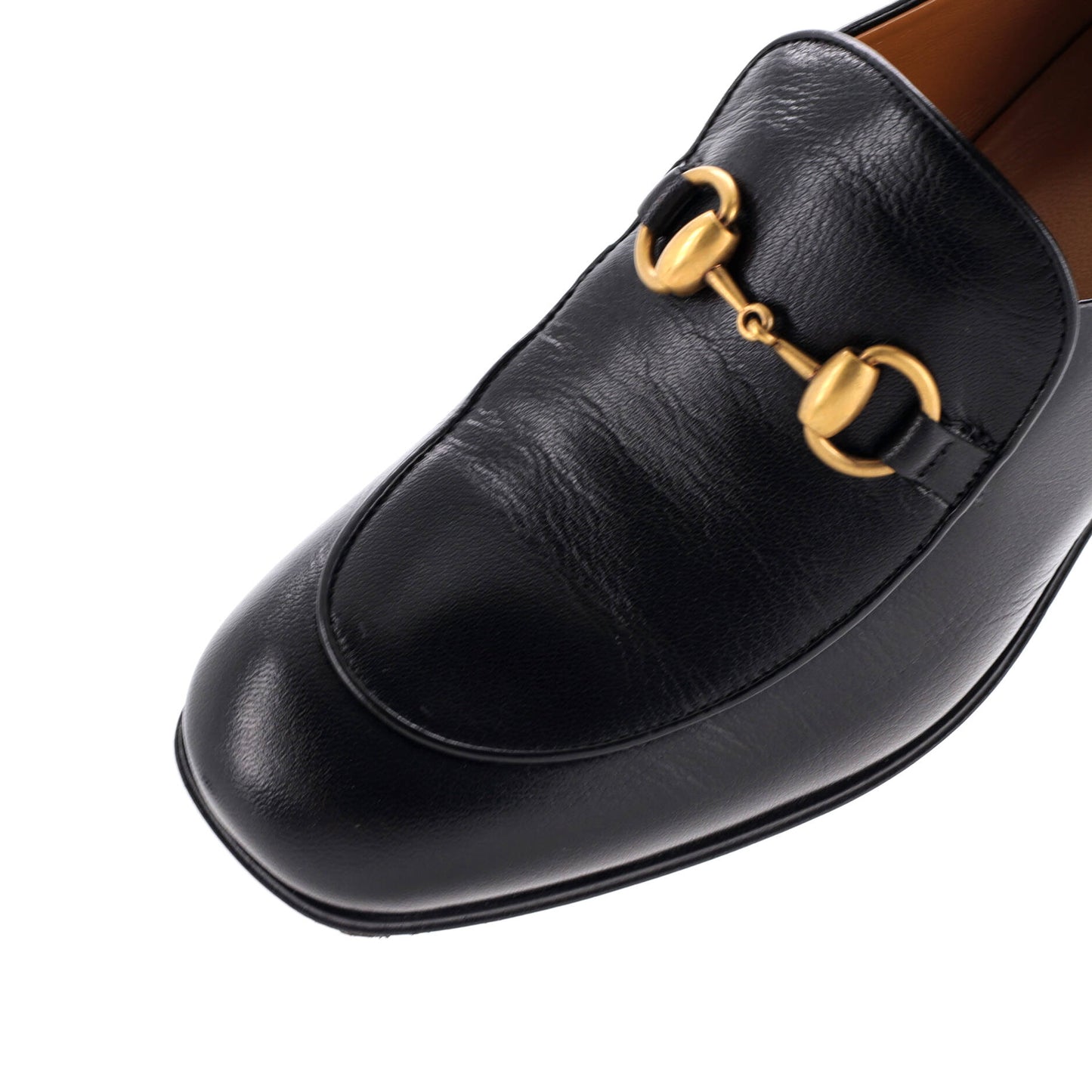 Women's Horsebit Mid-Heel Loafers Leather