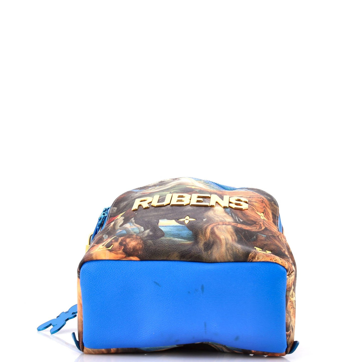 Palm Springs Backpack Limited Edition Jeff Koons Rubens Print Canvas PM