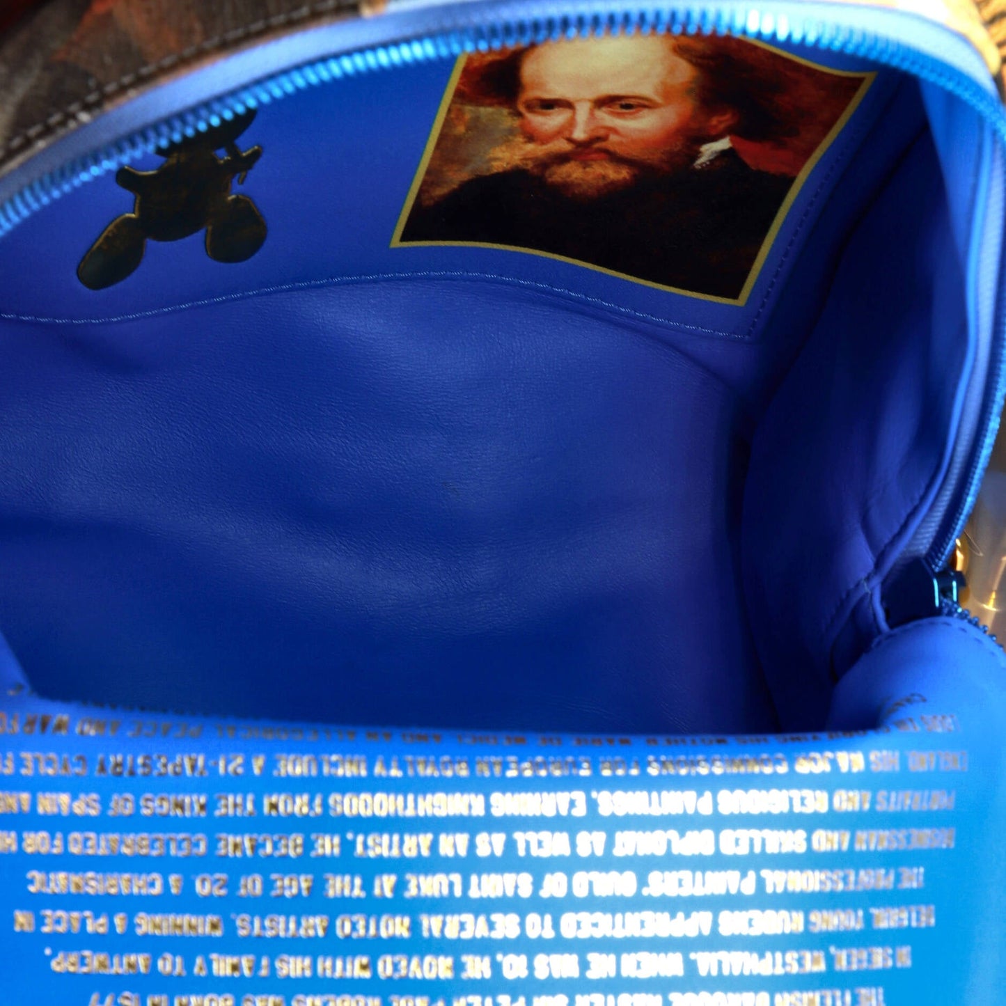 Palm Springs Backpack Limited Edition Jeff Koons Rubens Print Canvas PM