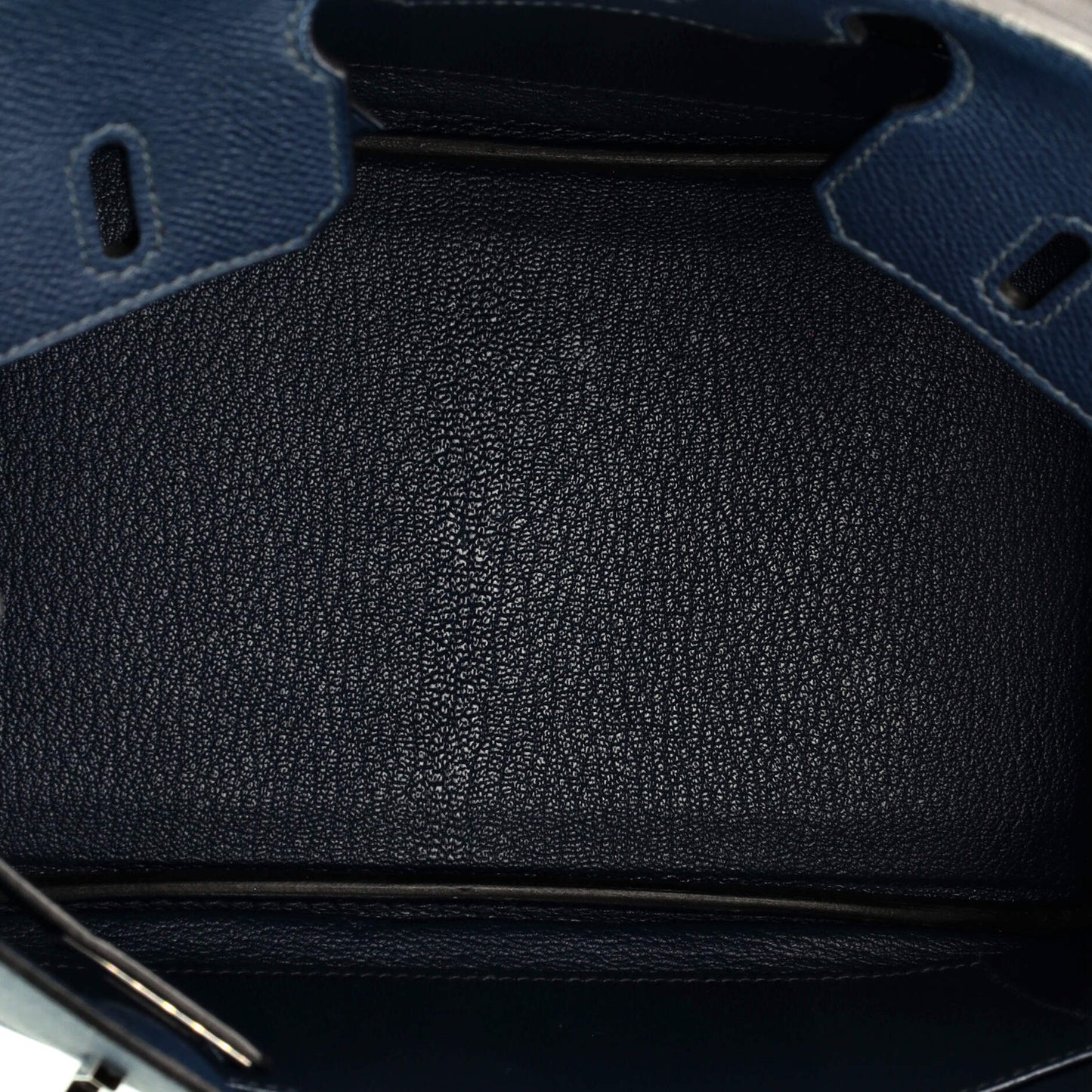 Birkin Handbag Tricolor Epsom with Palladium Hardware 25