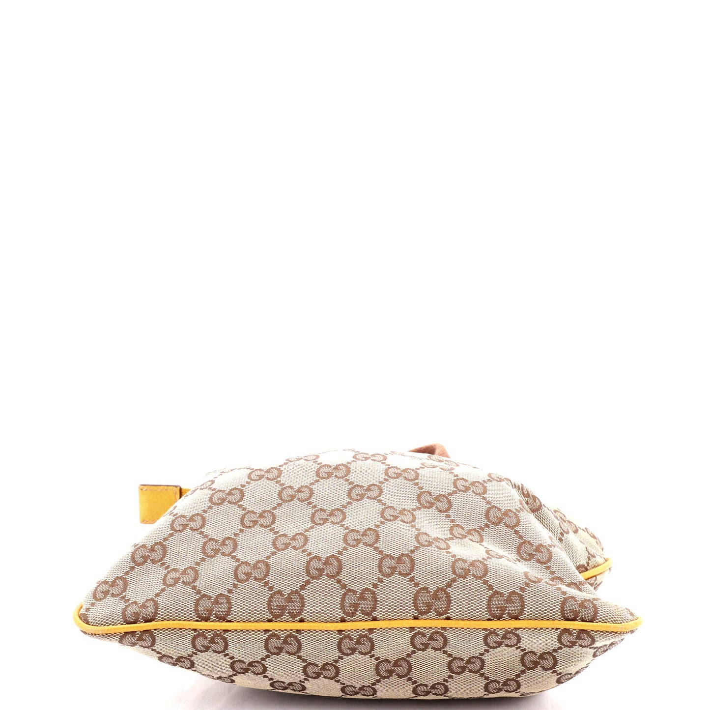 Web Strap Zip Messenger Bag GG Canvas Small