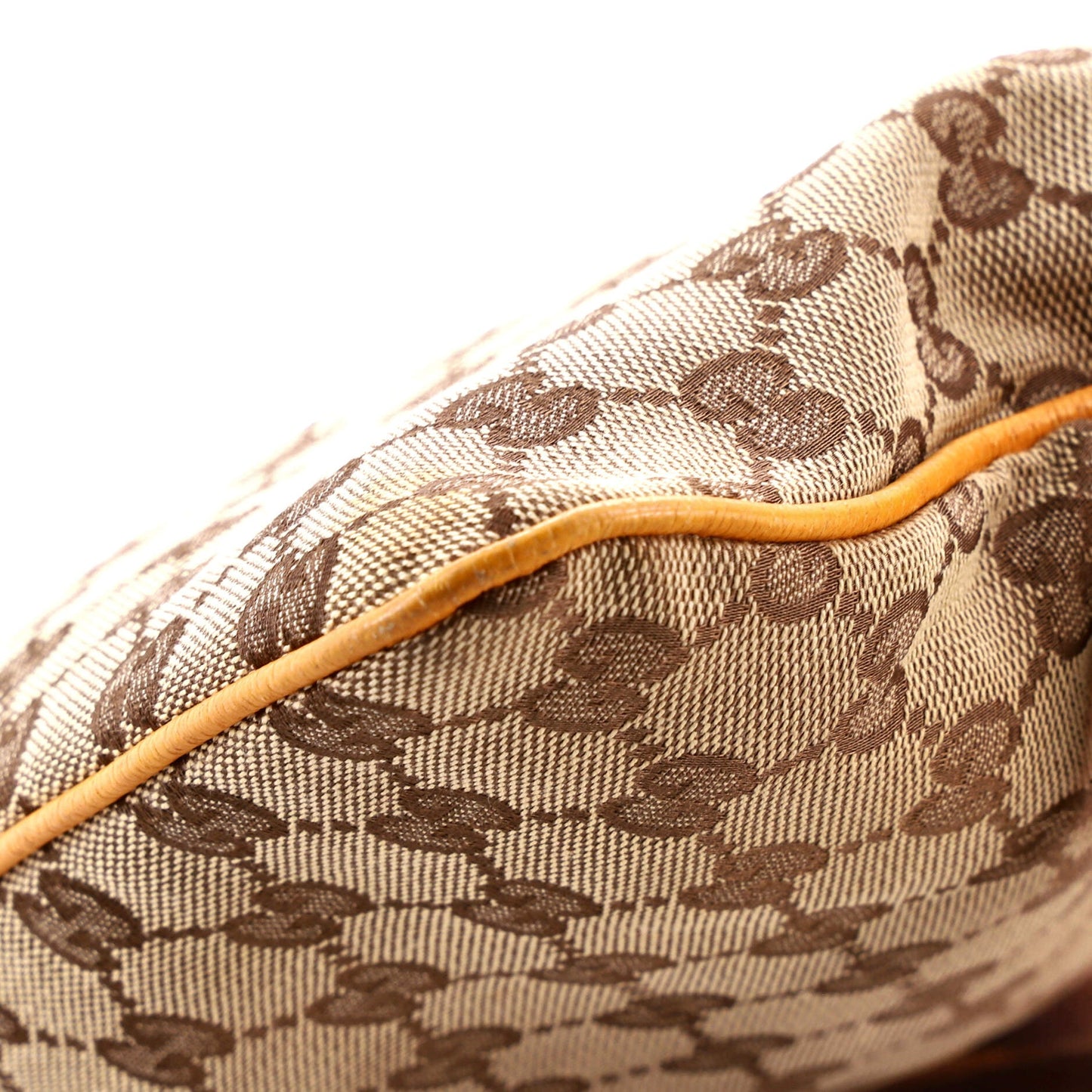 Web Strap Zip Messenger Bag GG Canvas Small