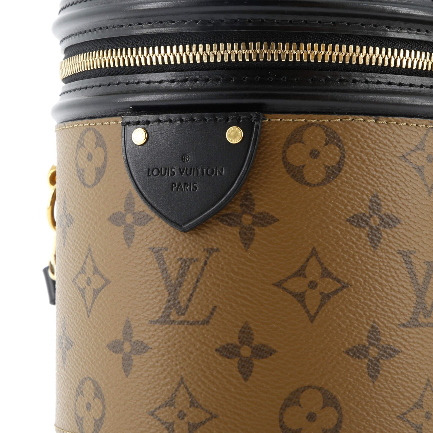 Cannes Handbag Reverse Monogram Canvas