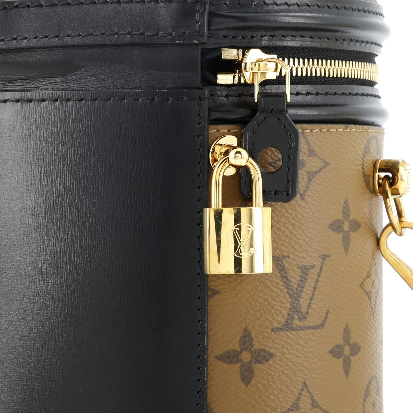 Cannes Handbag Reverse Monogram Canvas