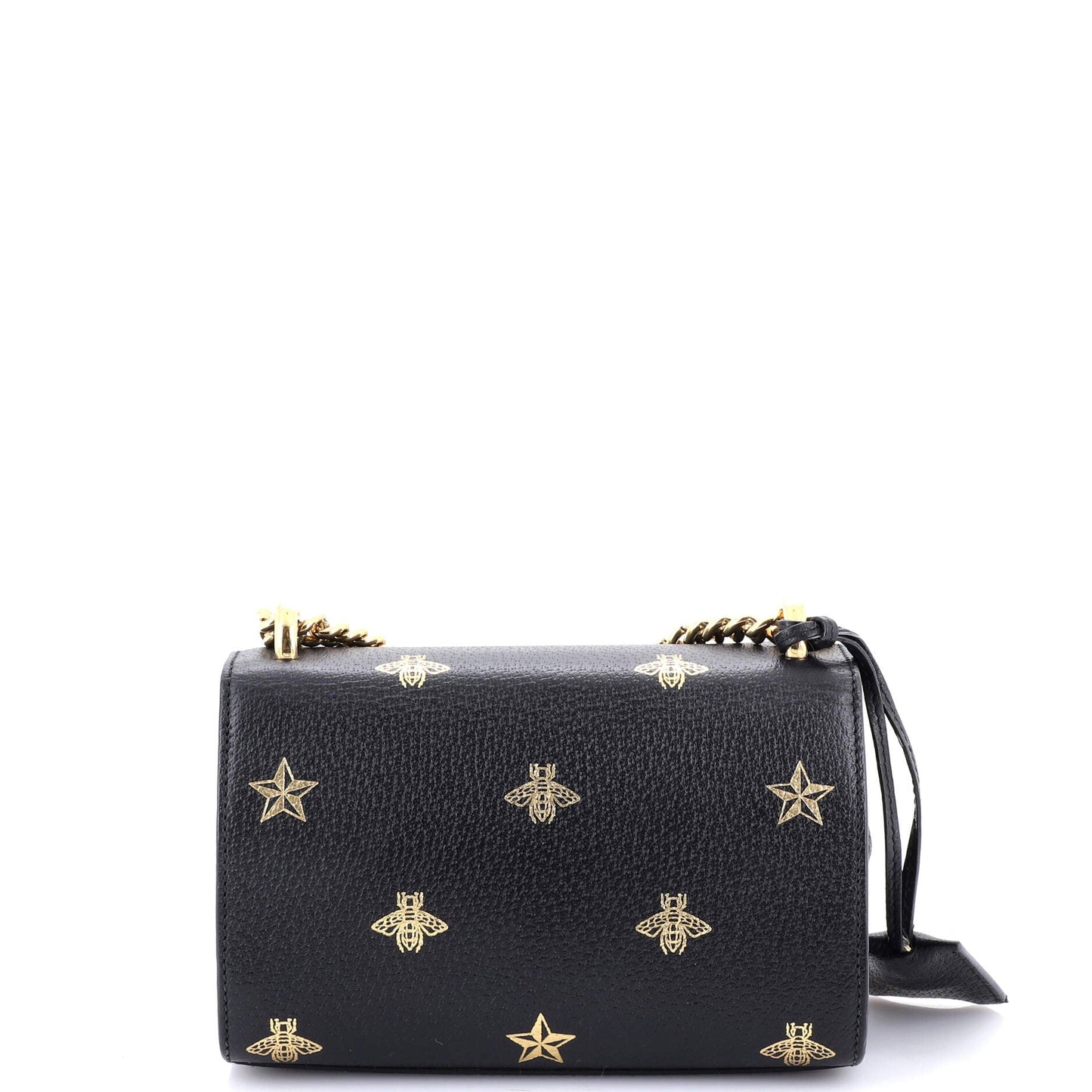 Padlock Shoulder Bag Printed Leather Small