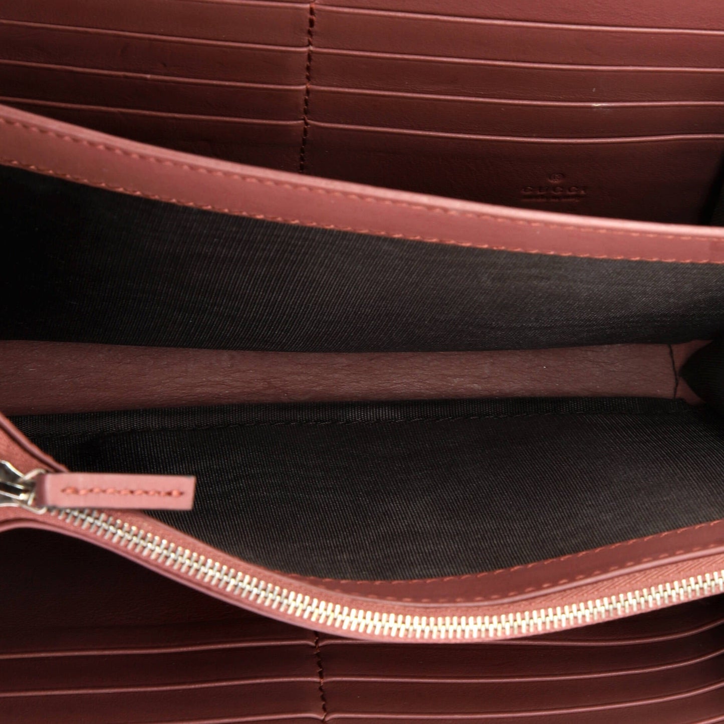 Dionysus Chain Wallet Blooms Print GG Coated Canvas Small