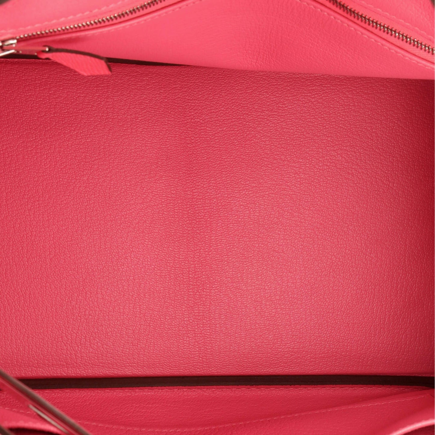 Birkin Handbag Rose Azalée Epsom with Palladium Hardware 30