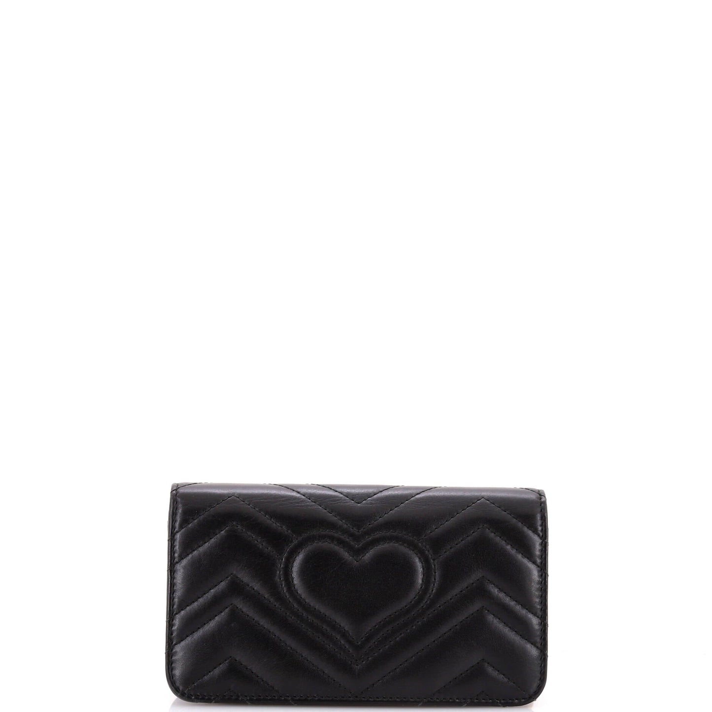 GG Marmont Chain Flap Bag Embellished Matelasse Leather Mini