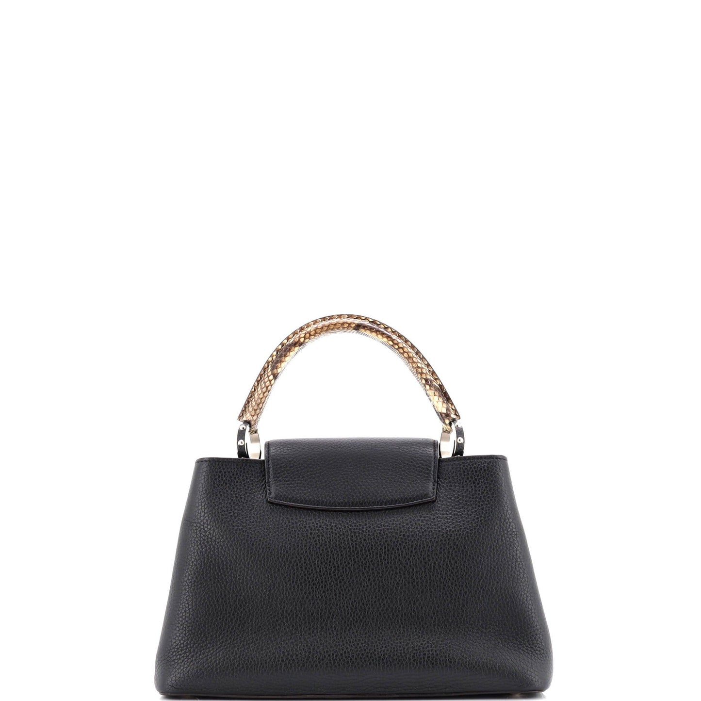 Capucines Bag Leather with Python PM