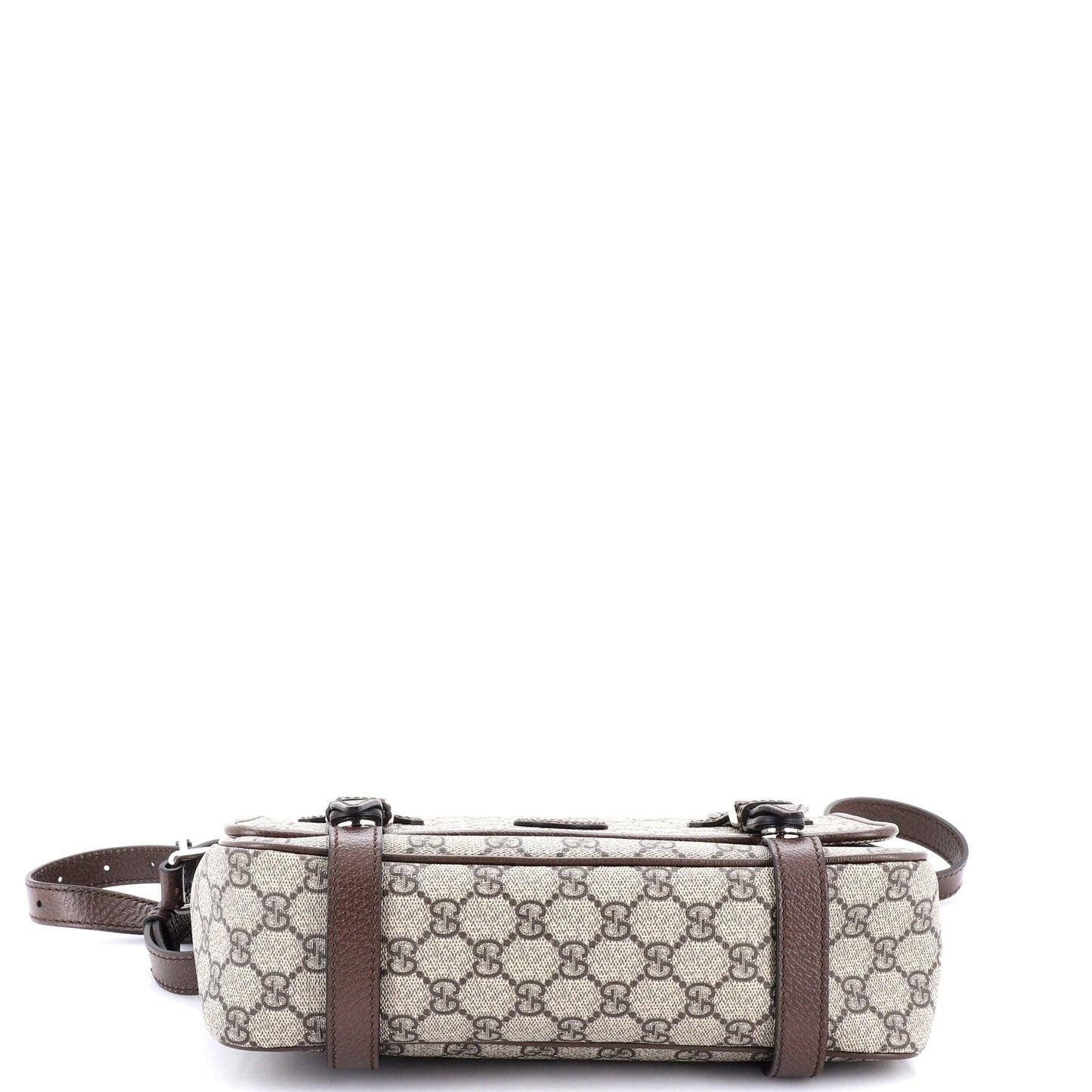 Interlocking G Patch Messenger Bag GG Coated Canvas Medium