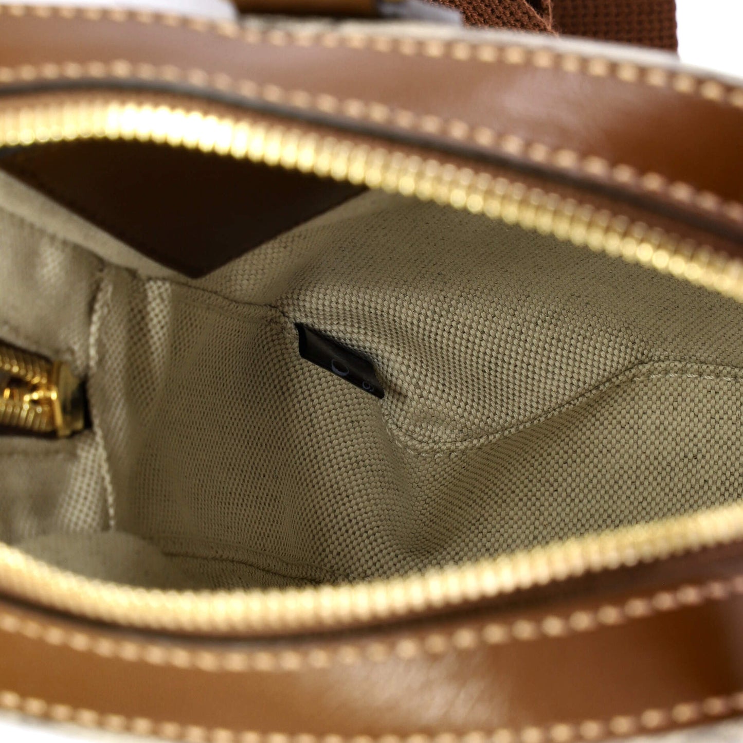 Interlocking G Patch Sling Bag GG Coated Canvas Small