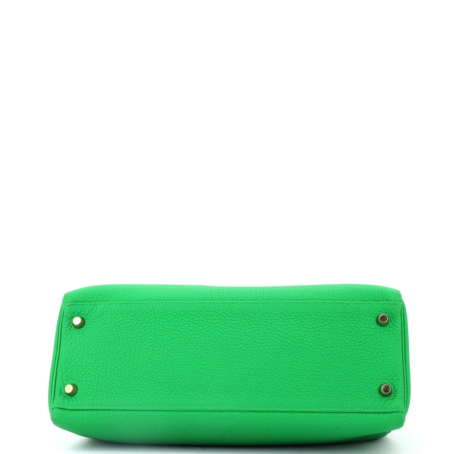 Kelly Handbag Bamboo Togo with Gold Hardware 32