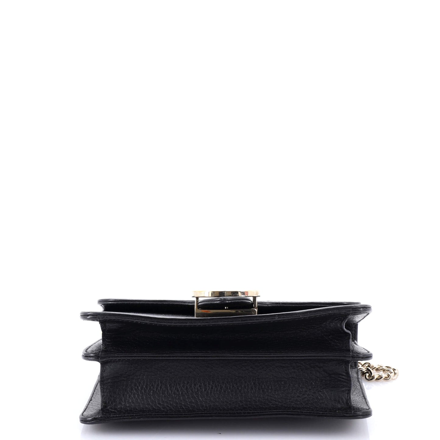 Interlocking Shoulder Bag Leather Small