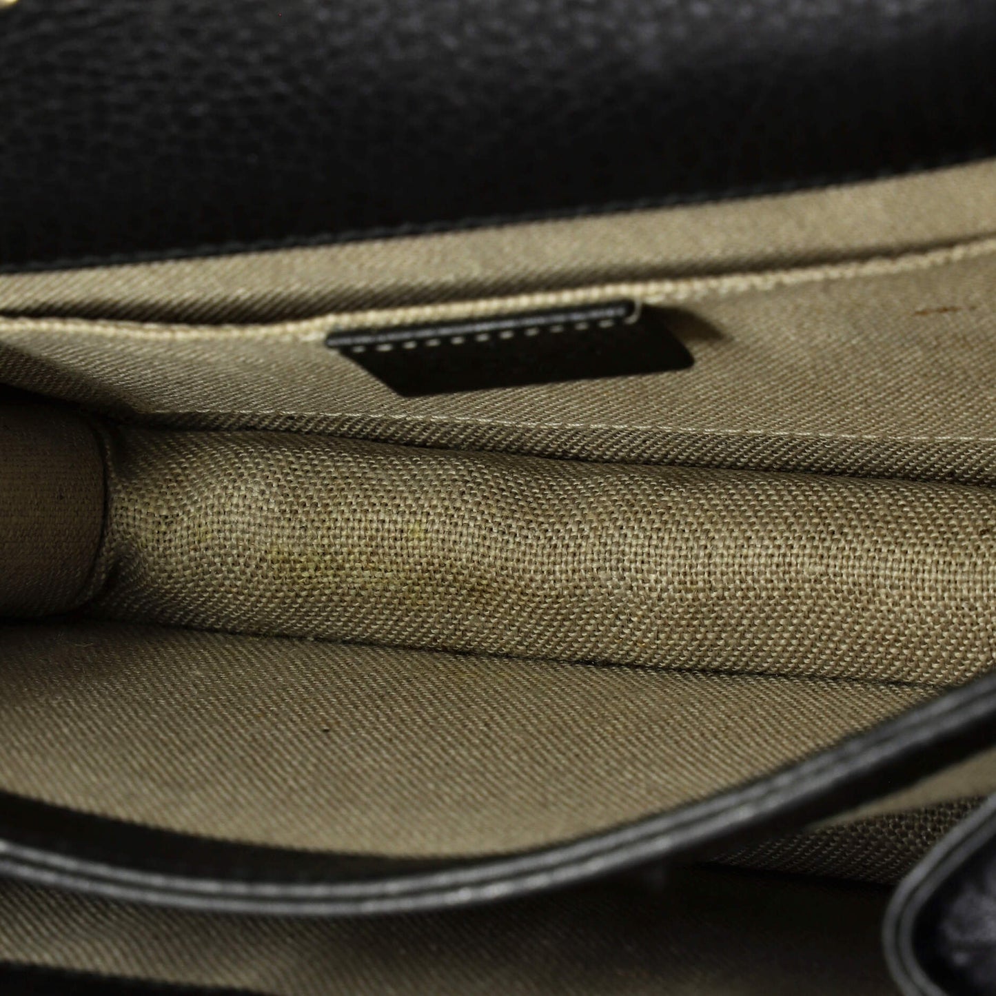 Interlocking Shoulder Bag Leather Small