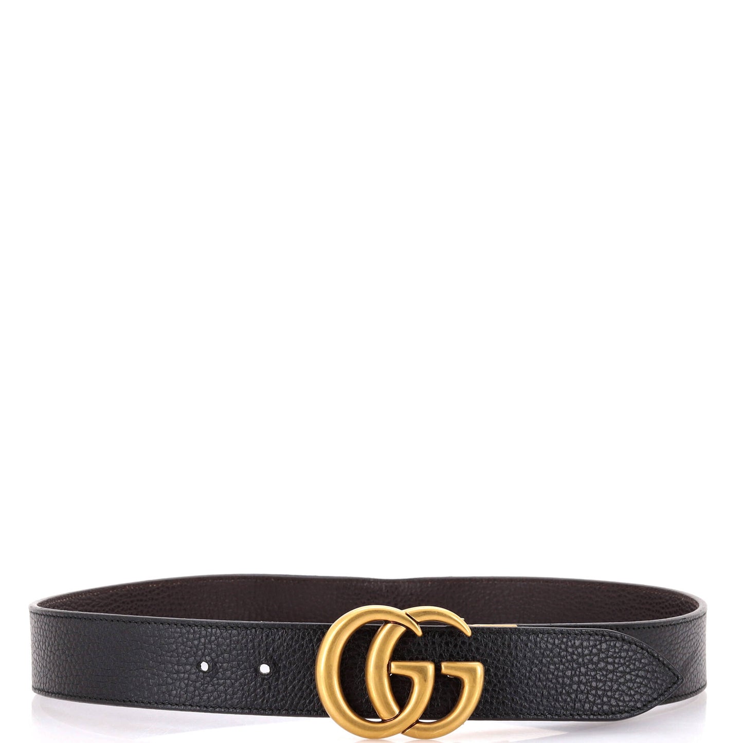 GG Marmont Reversible Belt Leather Wide