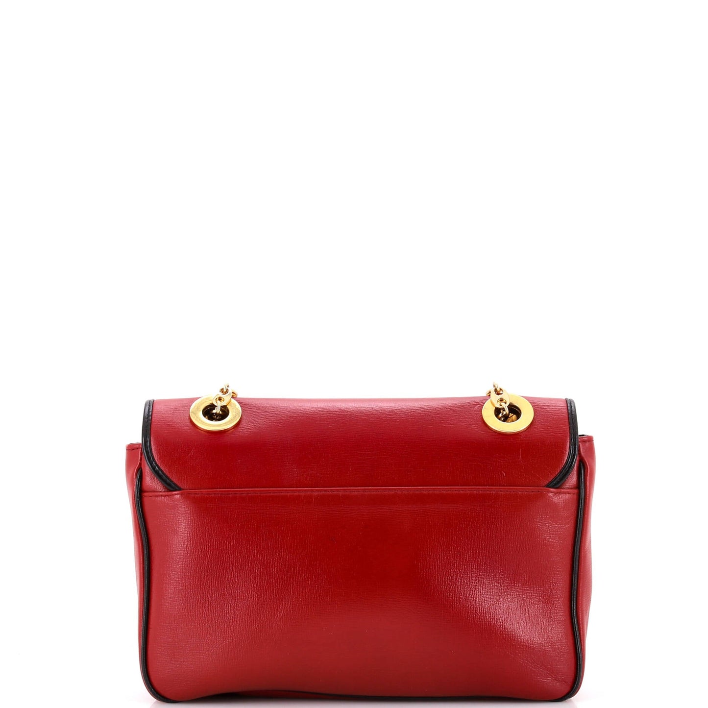 Marina Chain Flap Bag Leather Small