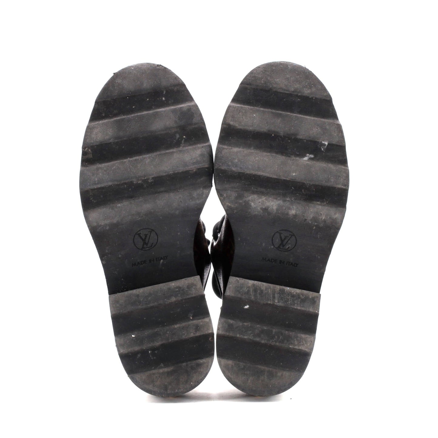 Women's LV Beaubourg Platform Derby Shoes Monogram Canvas