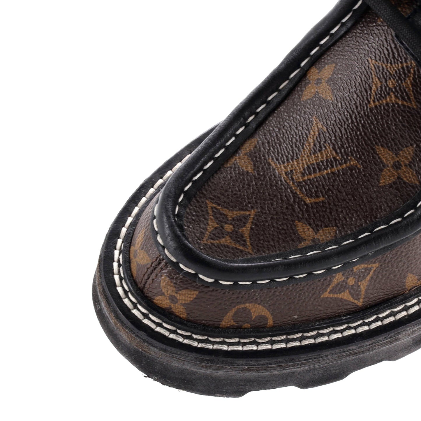 Women's LV Beaubourg Platform Derby Shoes Monogram Canvas