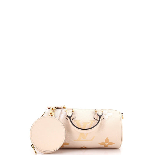 Papillon Handbag By The Pool Monogram Empreinte Giant BB