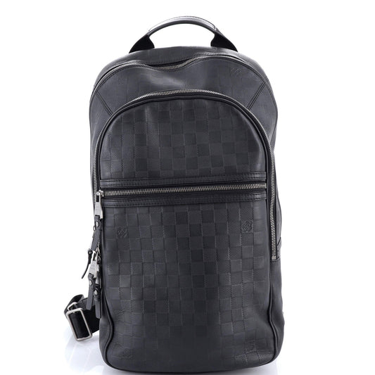 Michael NM Backpack Damier Infini Leather