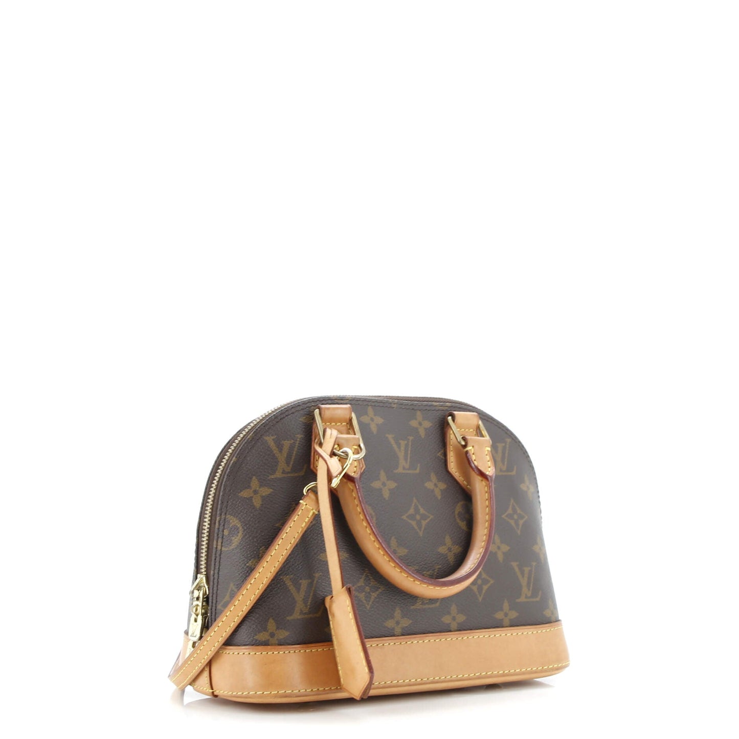 Alma Handbag Monogram Canvas BB