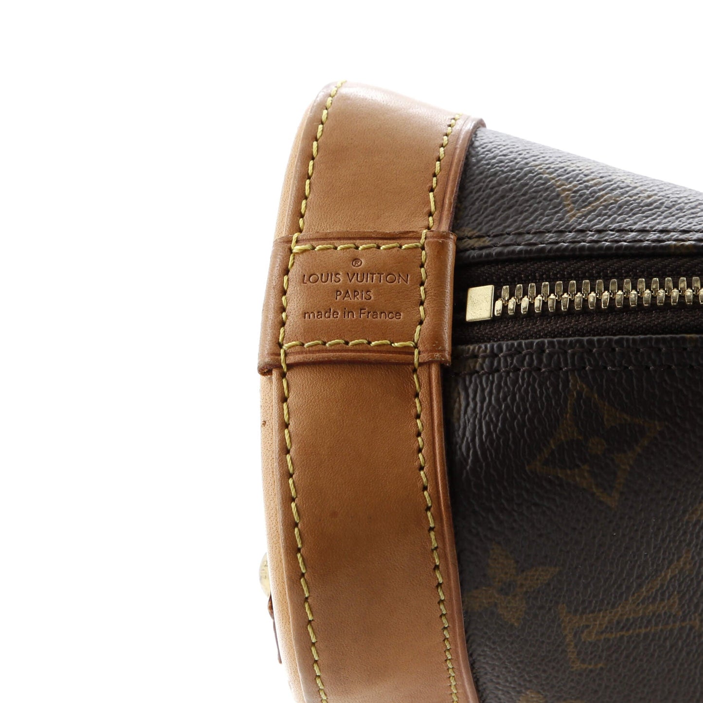 Alma Handbag Monogram Canvas BB