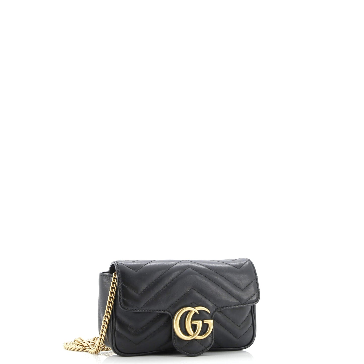 GG Marmont Flap Bag Matelasse Leather Super Mini