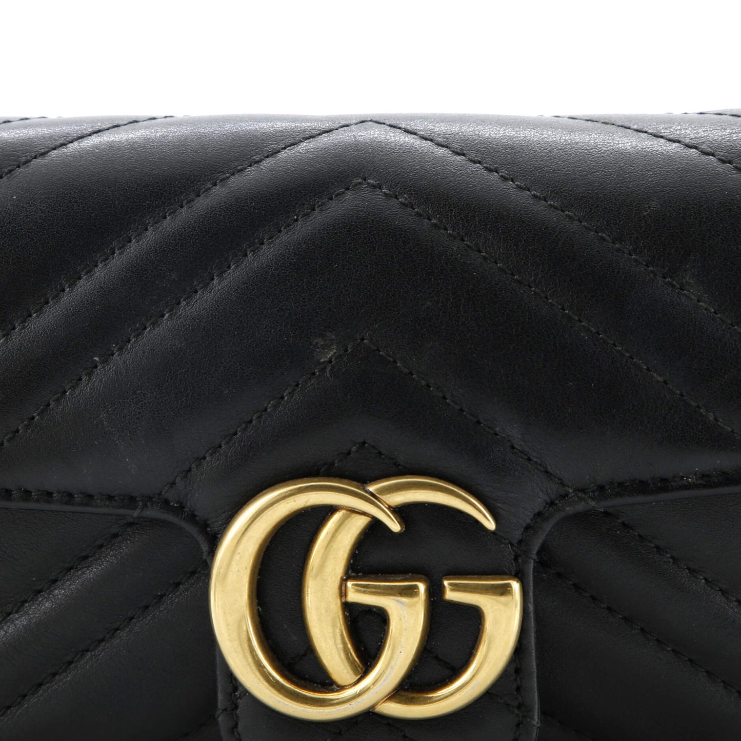 GG Marmont Flap Bag Matelasse Leather Super Mini
