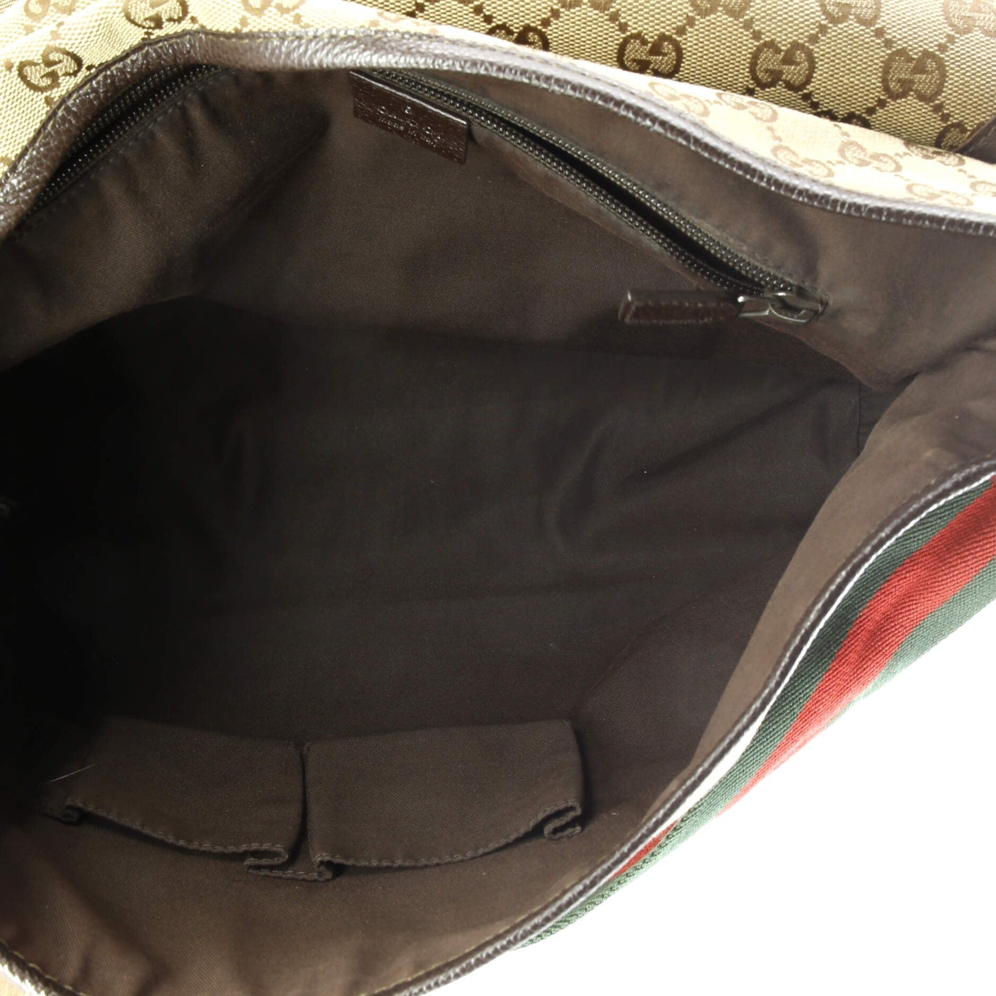 Web Strap Flap Messenger GG Canvas Medium