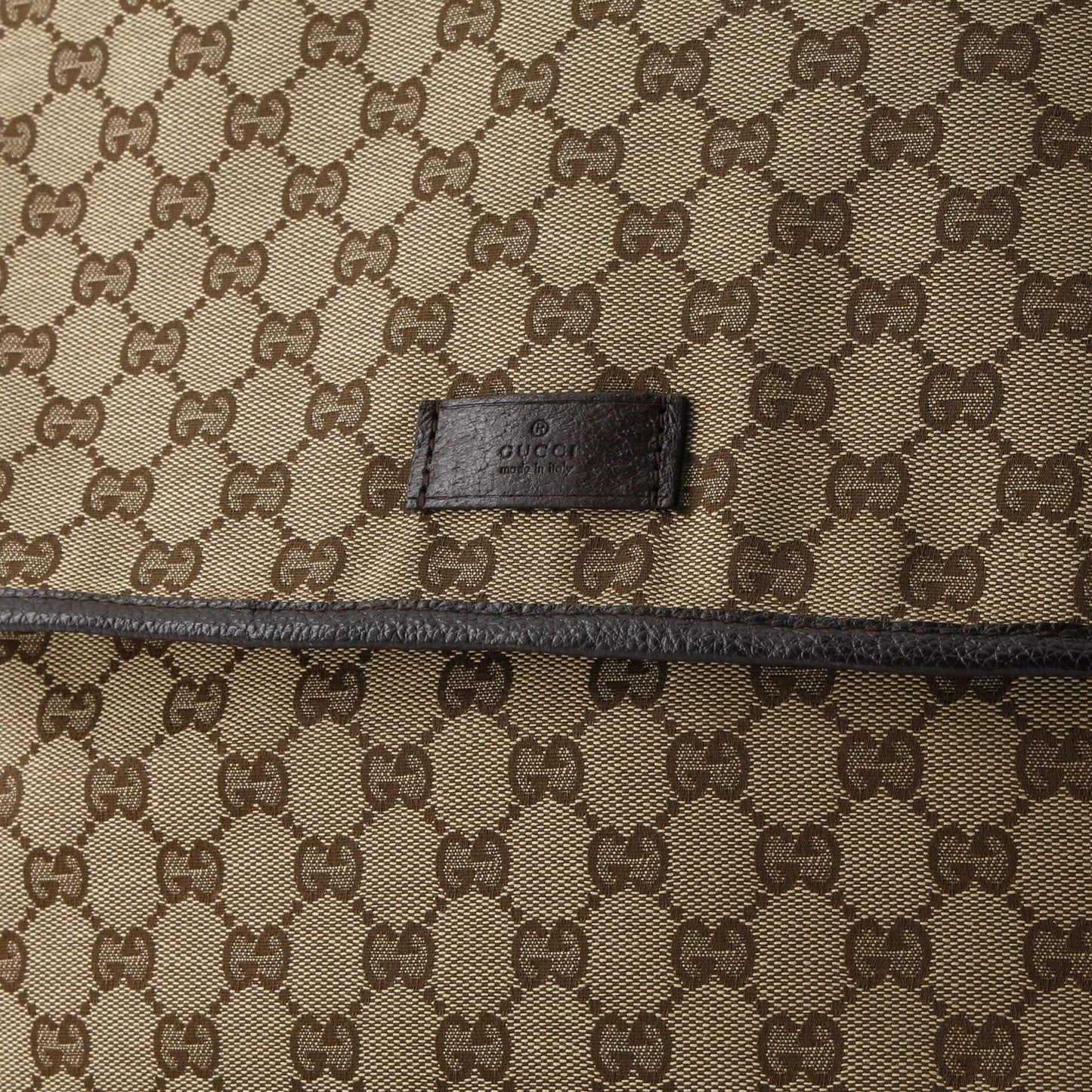 Web Strap Flap Messenger GG Canvas Medium