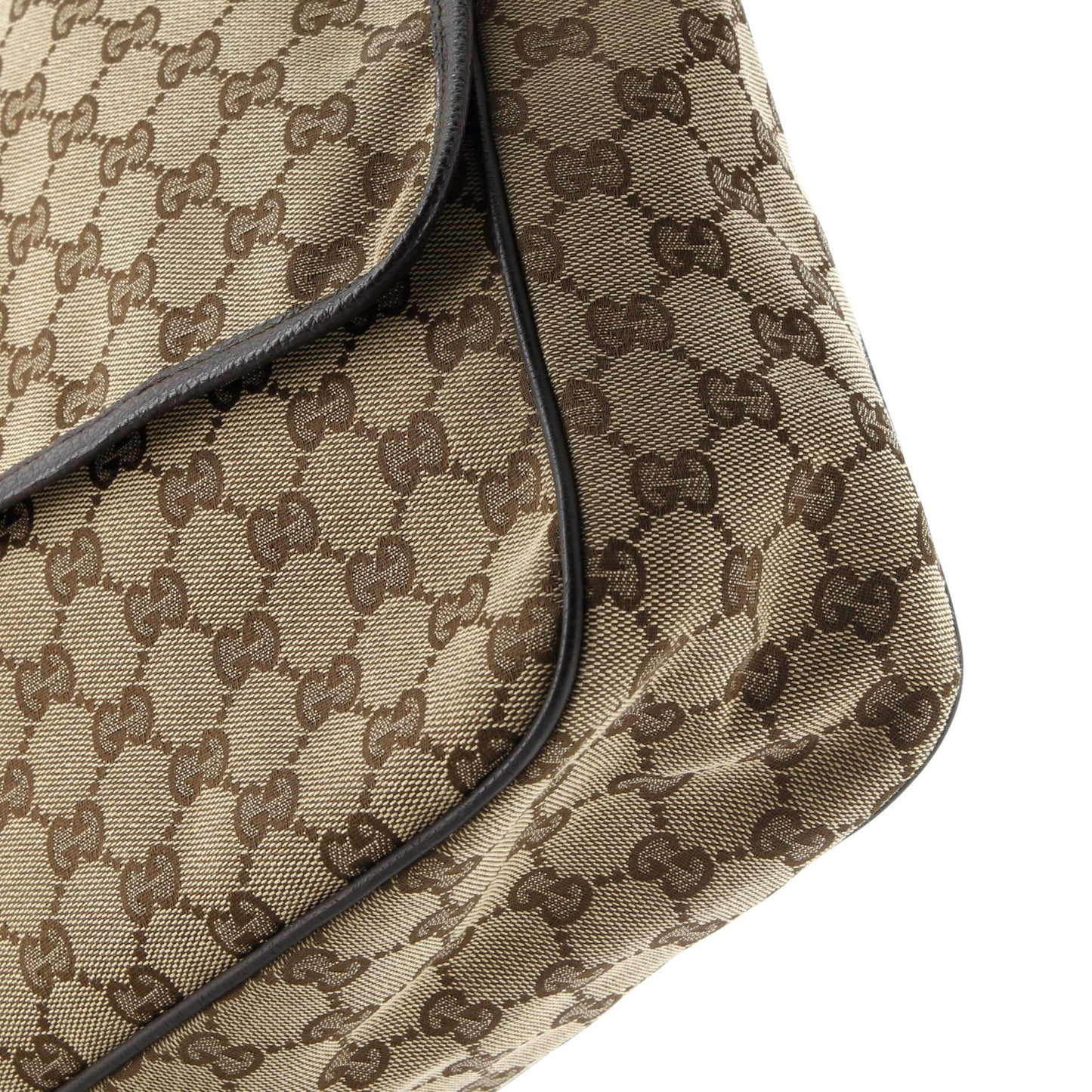 Web Strap Flap Messenger GG Canvas Medium