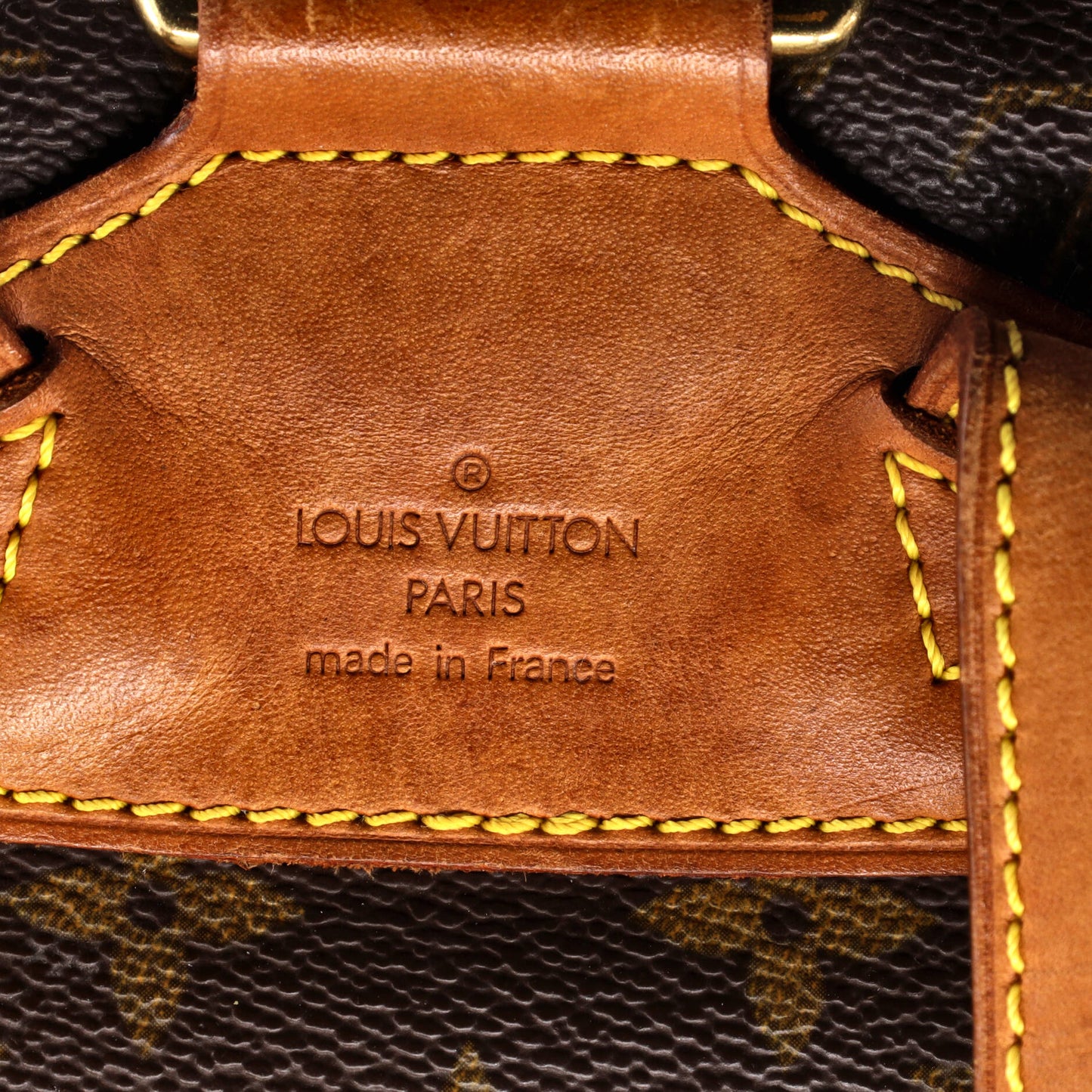 Vintage Montsouris Backpack Monogram Canvas MM