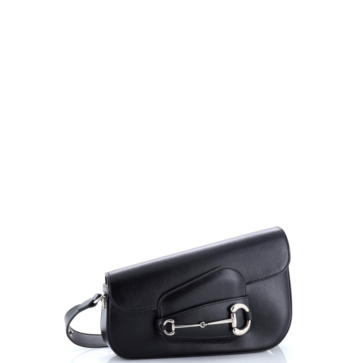 Horsebit 1955 Asymmetric Shoulder Bag Leather Small