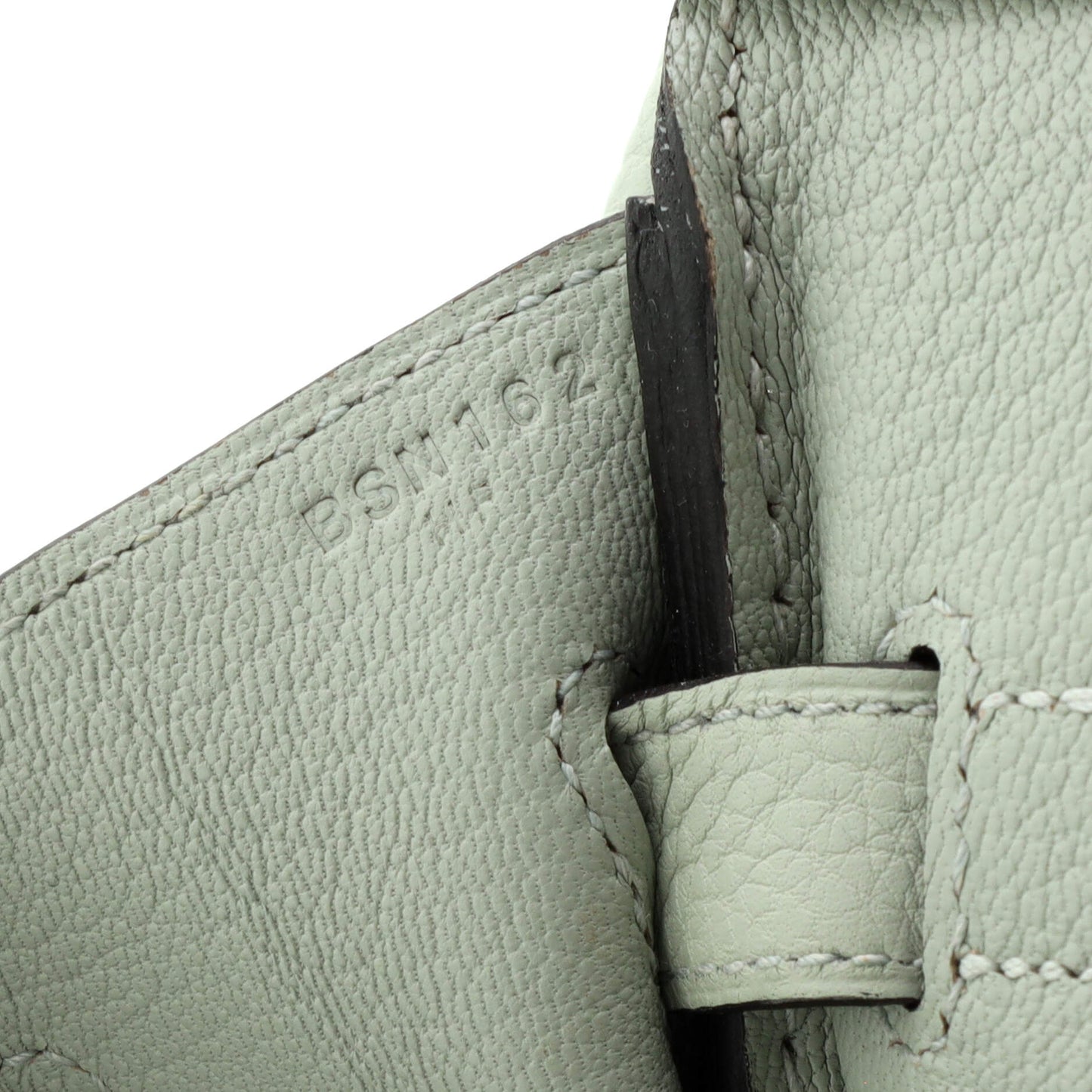 Birkin Handbag Vert Fizz Togo with Palladium Hardware 30