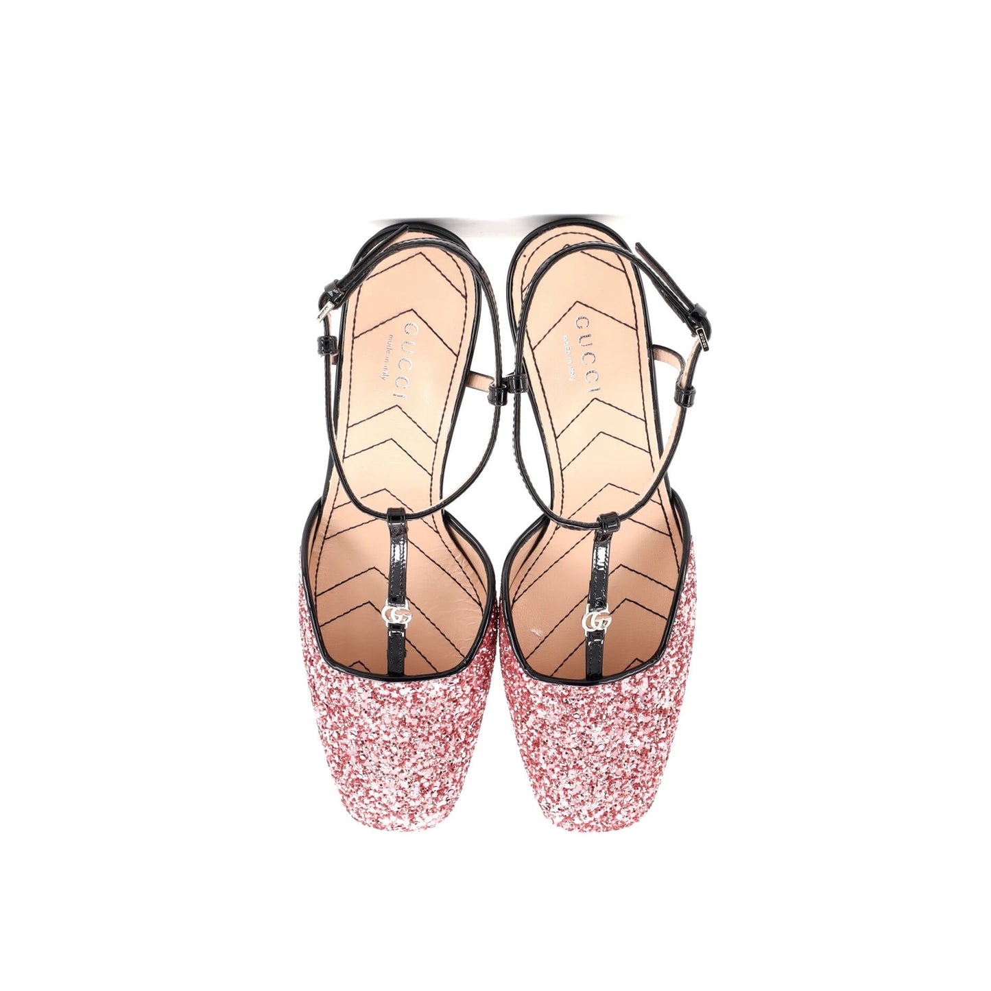 Women's Slingback Pumps Glitter and Patent