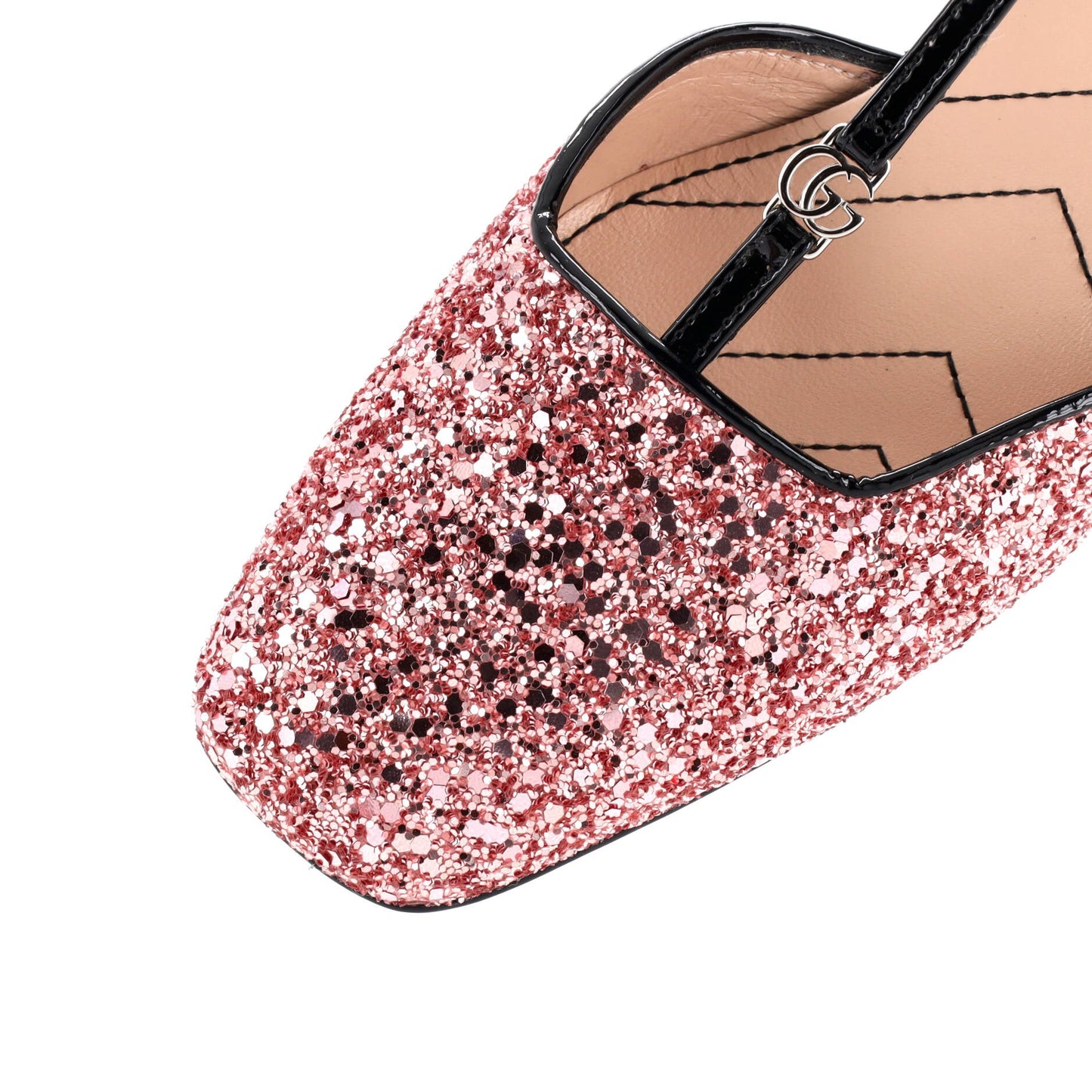 Women's Slingback Pumps Glitter and Patent