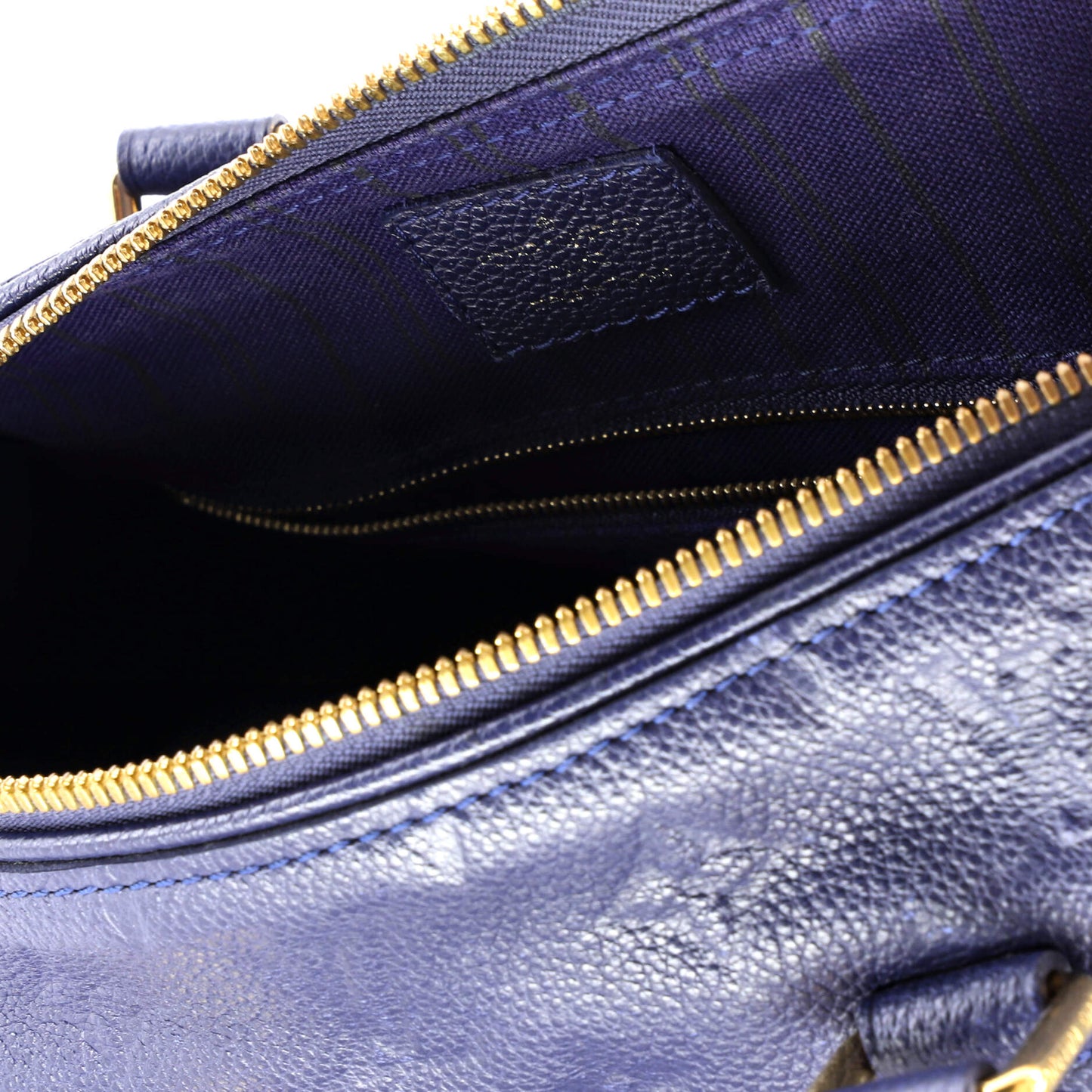 Speedy Bandouliere Bag Monogram Empreinte Leather 25